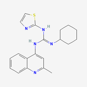 molecular formula C20H23N5S B1209897 替加丁 CAS No. 71079-19-1