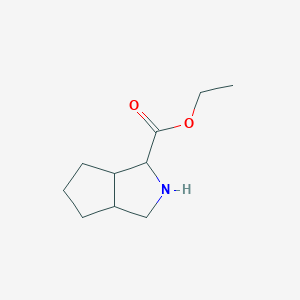 Octahydro-, ethyl ester, (1S,3AR,6AS)-