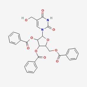 2',3',5'-Tri-O-benzoyl-5-hydroxymethyluridine