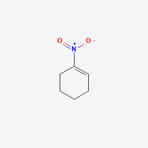 molecular formula C6H9NO2 B1209902 1-Nitrocyclohexene CAS No. 2562-37-0