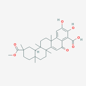 molecular formula C30H38O7 B12099022 (20R)-2,3-Dihydroxy-6-oxo-24-nor-D 