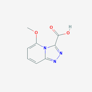 molecular formula C8H7N3O3 B12099179 5-Methoxy-[1,2,4]triazolo[4,3-a]pyridine-3-carboxylic acid 