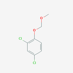 molecular formula C8H8Cl2O2 B12099183 2,4-Dichloro-1-(methoxymethoxy)benzene CAS No. 827-74-7