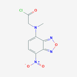 molecular formula C9H7ClN4O4 B120992 NBD-COCl CAS No. 140164-85-8