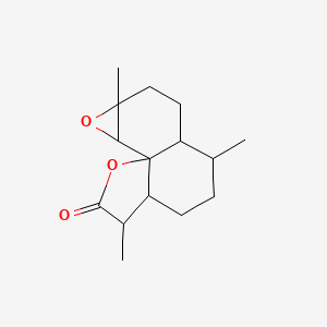 4,8,12-Trimethyl-2,13-dioxatetracyclo[7.5.0.01,5.012,14]tetradecan-3-one