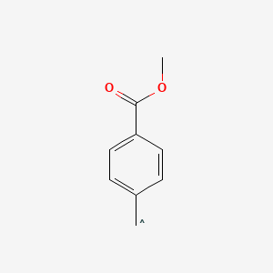 molecular formula C9H9O2 B12099297 Methyl, [4-(methoxycarbonyl)phenyl]- 