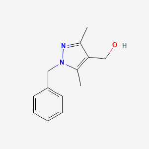 (1-benzyl-3,5-dimethyl-1H-pyrazol-4-yl)methanol