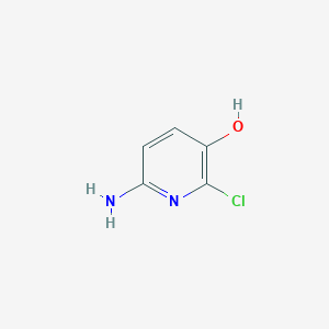 molecular formula C5H5ClN2O B12099437 6-Amino-2-chloropyridin-3-OL 