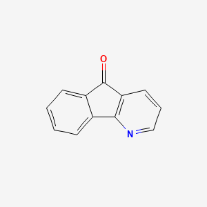 molecular formula C12H7NO B1209947 5H-茚并[1,2-b]吡啶-5-酮 CAS No. 3882-46-0