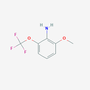 molecular formula C8H8F3NO2 B12099497 2-Methoxy-6-(trifluoromethoxy)aniline 