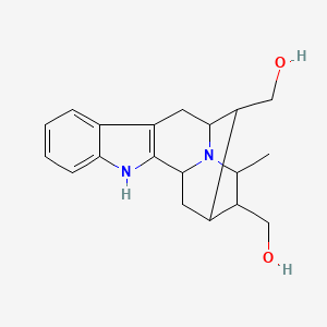 molecular formula C19H24N2O2 B1209952 19(S),20(R)-Dihydroperaksine CAS No. 15527-86-3