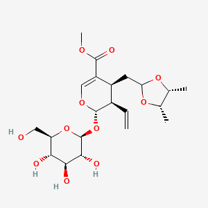 molecular formula C21H32O11 B1209955 Loniceracetalide A 