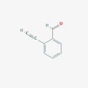 molecular formula C9H6O B1209956 2-Ethynylbenzaldehyde CAS No. 38846-64-9