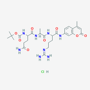 Boc-Gln-Ala-Arg-AMC.HCl