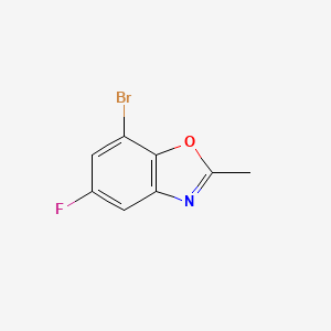 7-Bromo-5-fluoro-2-methylbenzo[d]oxazole