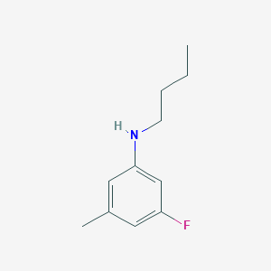 N-butyl-3-fluoro-5-methylaniline