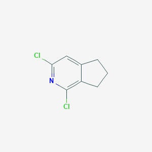 molecular formula C8H7Cl2N B12099787 1,3-dichloro-6,7-dihydro-5H-cyclopenta[c]pyridine 