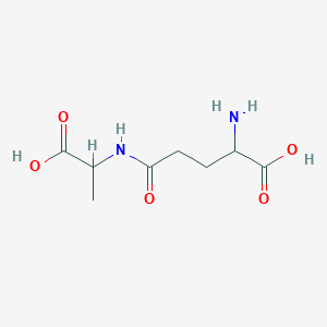 2-Amino-5-[(1-carboxyethyl)amino]-5-oxopentanoic acid