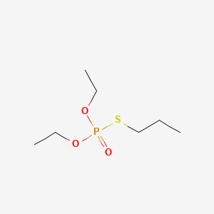molecular formula C7H17O3PS B1209986 S-正丙基二乙基次磷酸酯 CAS No. 20195-06-6