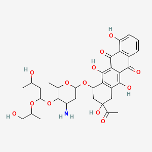 molecular formula C33H41NO13 B1209988 Carminomycin II CAS No. 50935-05-2