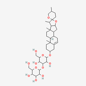 molecular formula C39H62O13 B12099925 Diosgenyl-3-di-O-glucopyranoside 