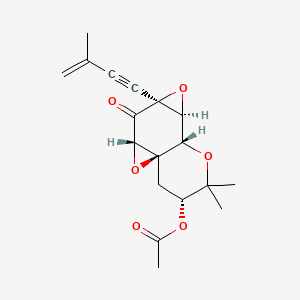 molecular formula C18H20O6 B1209997 氧代拉朋汀 CAS No. 88205-90-7