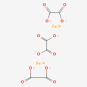 molecular formula FeC2O4<br>C6Fe2O12 B1210008 草酸铁 CAS No. 2944-66-3
