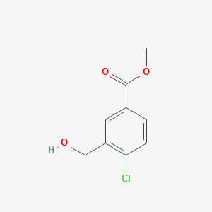 Methyl 4-chloro-3-(hydroxymethyl)benzoate