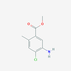 Methyl 5-amino-4-chloro-2-methylbenzoate