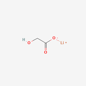 molecular formula C2H3LiO3 B12100269 Lithium glycolate CAS No. 39663-84-8