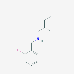 [(2-Fluorophenyl)methyl](2-methylpentyl)amine