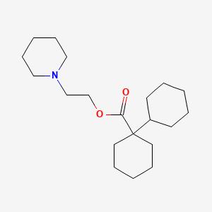 molecular formula C20H35NO2 B1210039 二己基维林 CAS No. 561-77-3