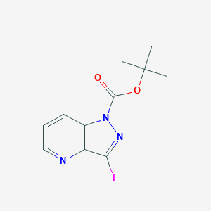 tert-butyl 3-iodo-1H-pyrazolo[4,3-b]pyridine-1-carboxylate