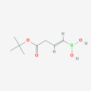 3-(tert-Butoxycarbonyl)prop-1-enylboronicacid