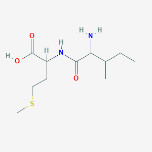 molecular formula C11H22N2O3S B12100439 Isoleucylmethionine 