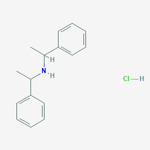 molecular formula C16H20ClN B12100473 (S,S)-(-)-Bis(alpha-methylbenzyl)amine Hydrochloride 