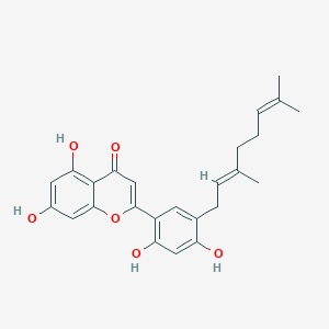 5'-Geranyl-5,7,2',4'-tetrahydroxyflavone