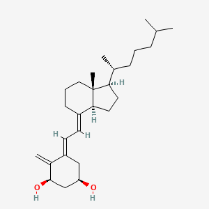 molecular formula C27H44O2 B12100587 (5E)-1beta-hydroxyvitamin D3/(5E)-1beta-hydroxycholecalciferol CAS No. 65445-15-0