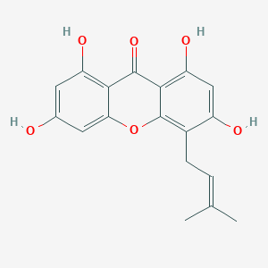 1,3,6,8-tetrahydroxy-4-(3-methyl-2-buten-1-yl)-9H-Xanthen-9-one