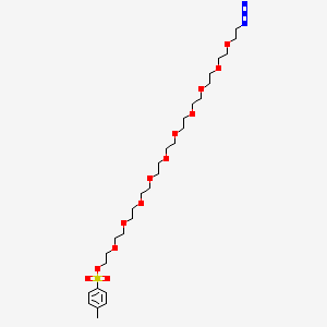 molecular formula C29H51N3O13S B12100609 N3-PEG11-Tos 
