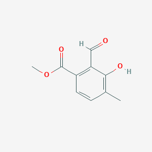 2-Formyl-3-hydroxy-4-methyl-benzoic acid methyl ester