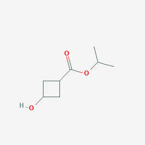 Cyclobutanecarboxylic acid, 3-hydroxy-, 1-methylethyl ester