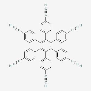 1,2,3,4,5,6-hexakis(4-ethynylphenyl)benzene