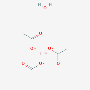 Thallium(3+);triacetate;hydrate