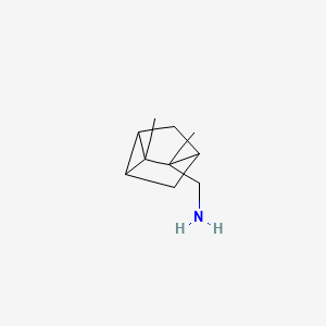 molecular formula C10H17N B1210095 Aminotricycline CAS No. 76740-71-1