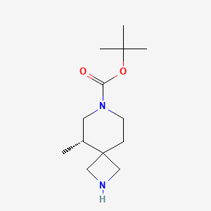 tert-butyl (5S)-5-methyl-2,7-diazaspiro[3.5]nonane-7-carboxylate