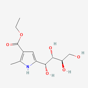 molecular formula C12H19NO6 B1210098 Glucosamine acetoacetate condensate CAS No. 5971-80-2