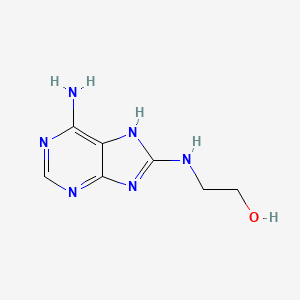 molecular formula C7H10N6O B1210108 Etaden CAS No. 66813-29-4