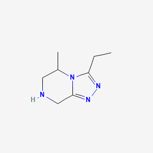 3-Ethyl-5-methyl-5,6,7,8-tetrahydro-[1,2,4]triazolo[4,3-a]pyrazine