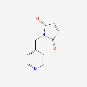 molecular formula C10H8N2O2 B12101267 1-(Pyridin-4-ylmethyl)-1h-pyrrole-2,5-dione CAS No. 46277-44-5